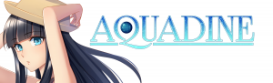 Aquadine Visual Novel Logo